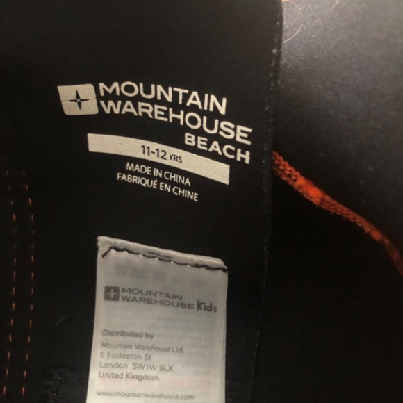 Mountain Warehouse Youth Boys Shortie Wetsuit - Picture 5 of 7